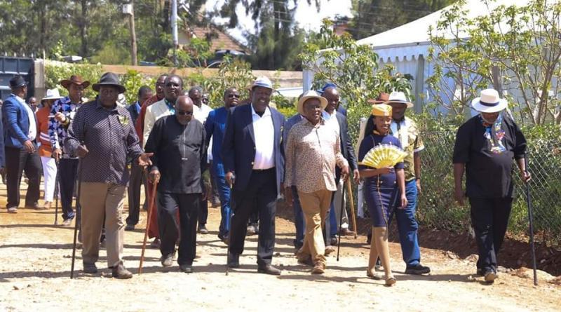 File image of Prime CS Musalia Mudavadi arriving at his daughters wedding.
